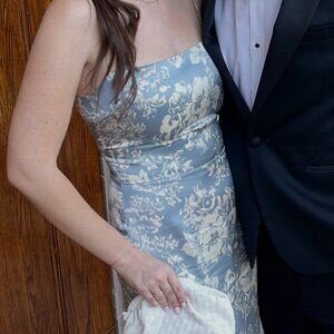 Reformation Frankie Silk Dress